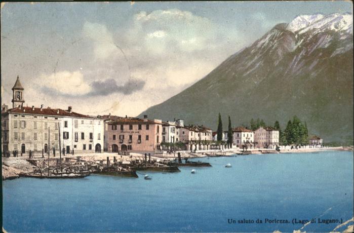 Porlezza Lago di Lugano Schiff