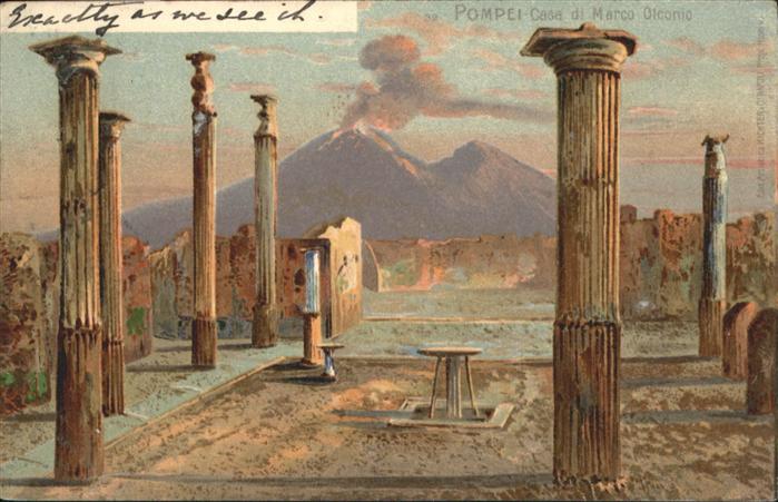 Pompei Casa Marco Olconio