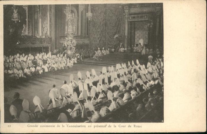Rom Roma Rom Grande ceremonie de la Canonisation