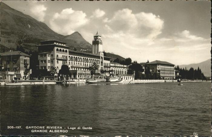 Gardone Garda Gardone_Riviera Grande Albergo Schiff