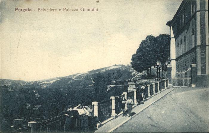 Pergola Palazzo Giannini