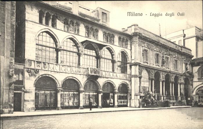 Milano Loggia degli Osii