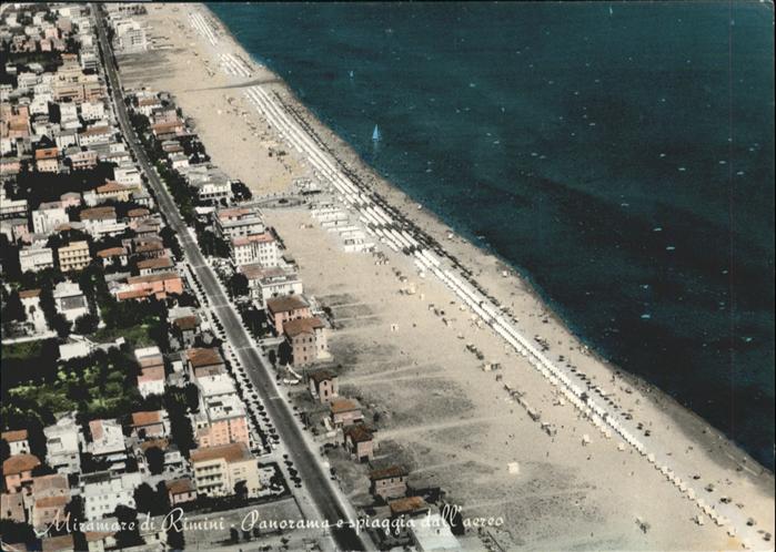 Rimini Miramare Fliegeraufnahme