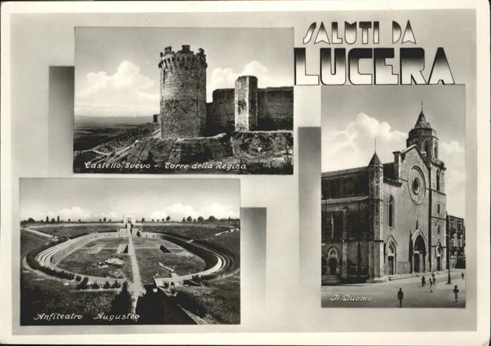 Lucera Castello Svevo della Regina Anfiteatro