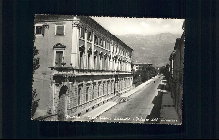 Rovereto Corso Vittorio Emanuele Palazzo