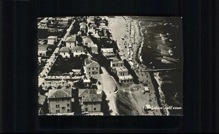 Gabicce Mare Fliegeraufnahme