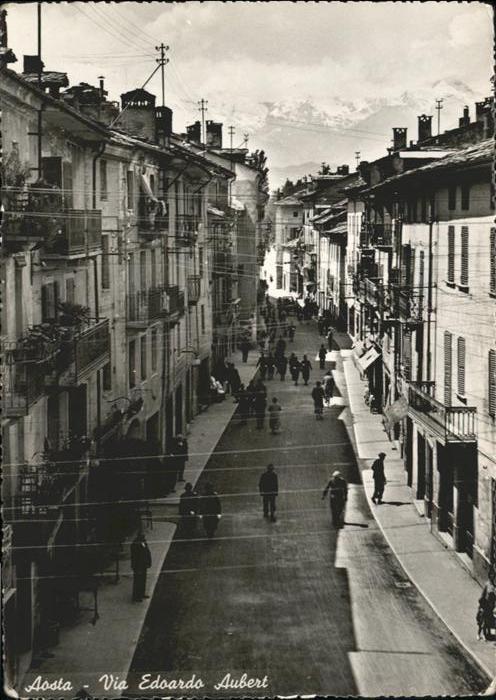 Aosta Via Edoardo Aubert