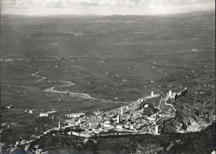 Assisi Umbria Fliegeraufnahme