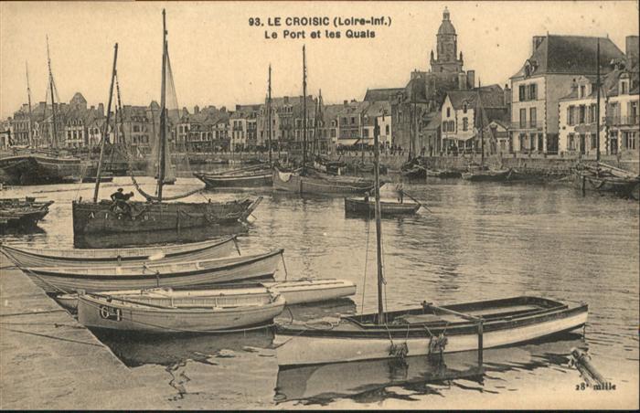 Le Croisic Port Quais Boot