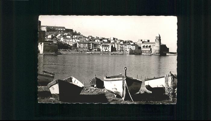 Collioure Port pecheurs