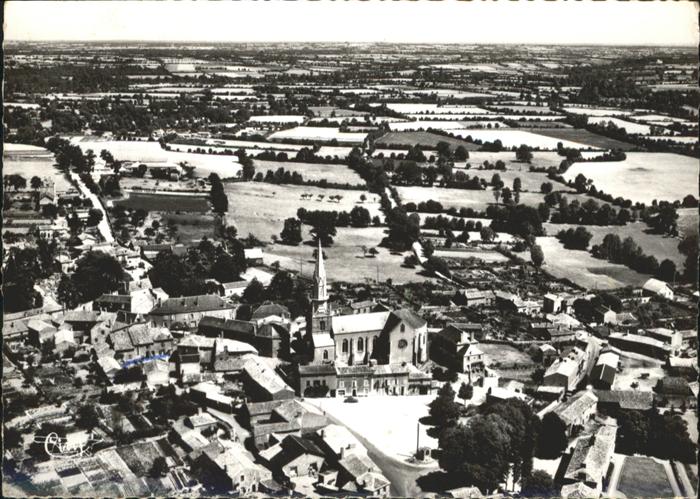 Saint-Clementin Fliegeraufnahme