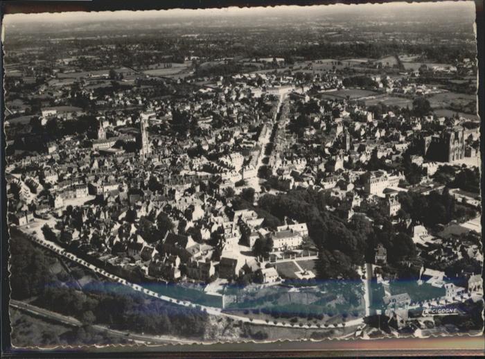 Avranches Fliegeraufnahme