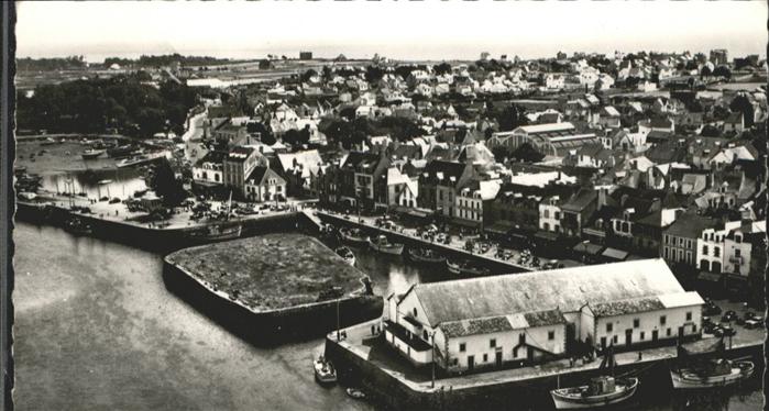 Le Croisic Fliegeraufnahme Boot