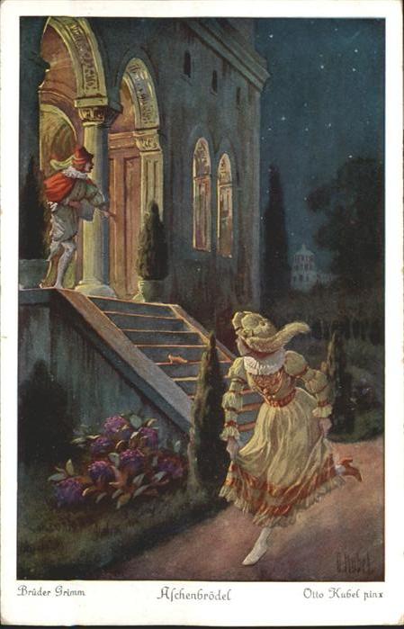 Maerchen Sagen Aschenputtel Kuenstler Otto Kubel