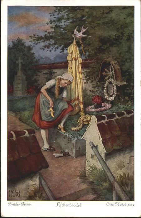 Maerchen Sagen Aschenbrödel Aschenputtel Künstler Otto