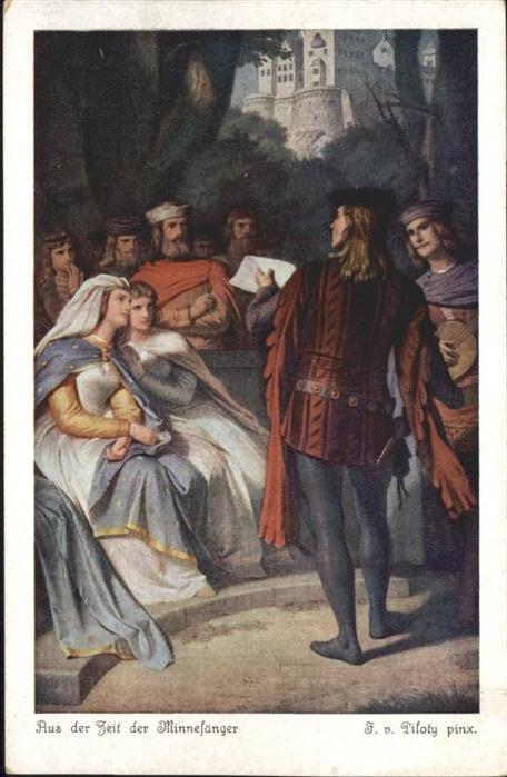 Maerchen Sagen Künstler F. von Piloty Aus der Zeit der