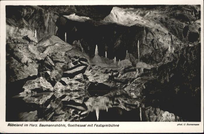 Hoehlen Caves Grottes Tropfsteinhöhle Rübeland Baumannshöhle