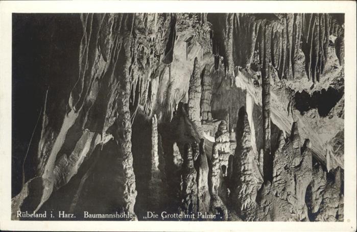 Hoehlen Caves Grottes Tropfsteinhöhle Rübeland Baumannshöhle