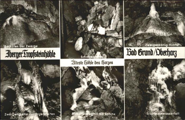 Hoehlen Caves Grottes Iberger Tropfsteinhöhle Bad Grund Schat