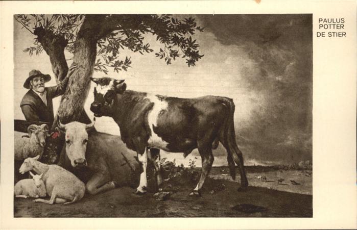 Kuehe Hirte Kälber Künstler Paulus Potter de