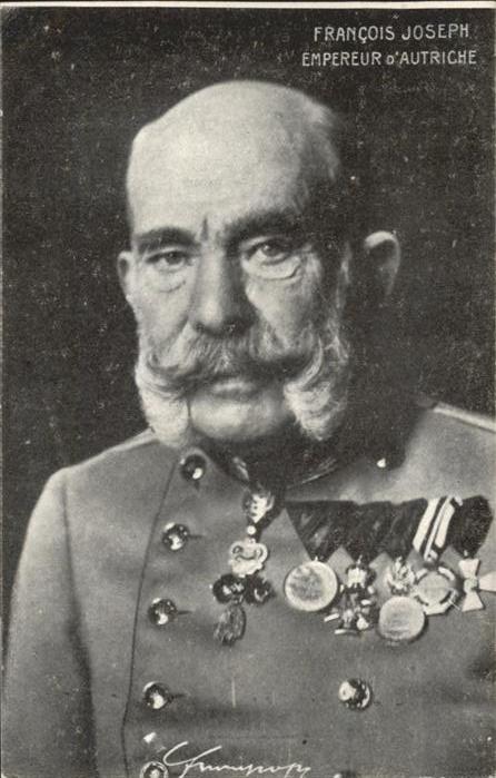 Politiker Francois Joseph Empereur Autriche