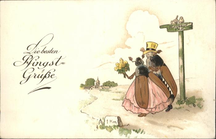 vermenschlicht Pfingsdorf Pfingstgrüsse