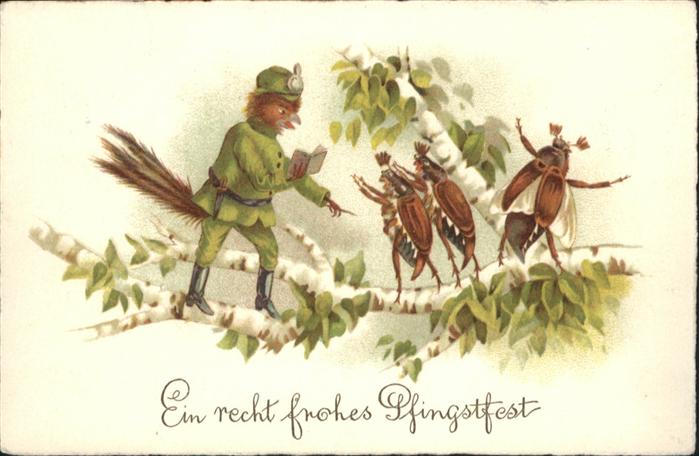 vermenschlicht Pfingstgrüsse