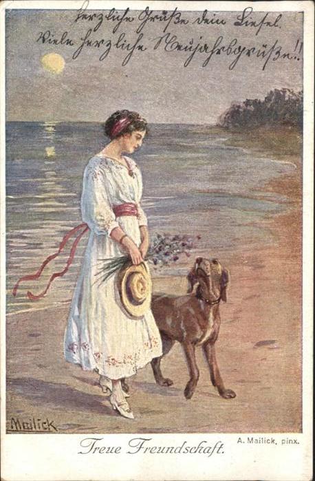 Mailick Hund Treue Freundschaft