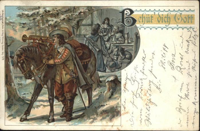 Trompeter Behüt dich Gott Pferd