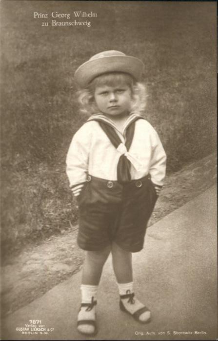 Adel Braunschweig Prinz Georg Wilhelm