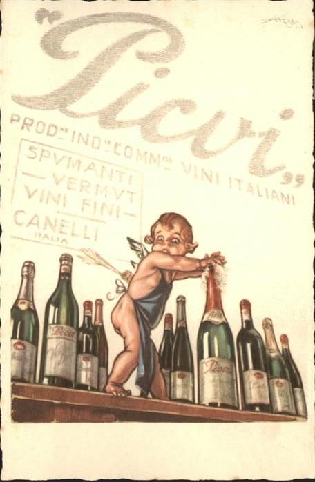 Werbung Picvi Engel Sekt