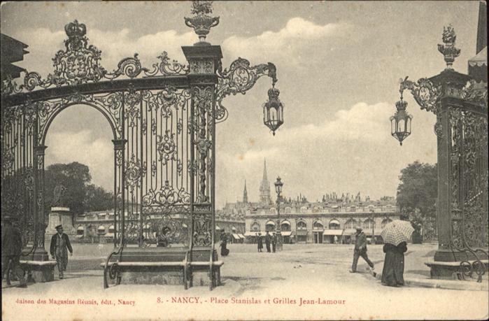 Nancy Lothringen Place Stanislas et Grilles Jean-Lamour