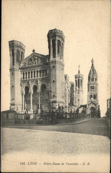 Lyon France Notre-Dame de Fourviere