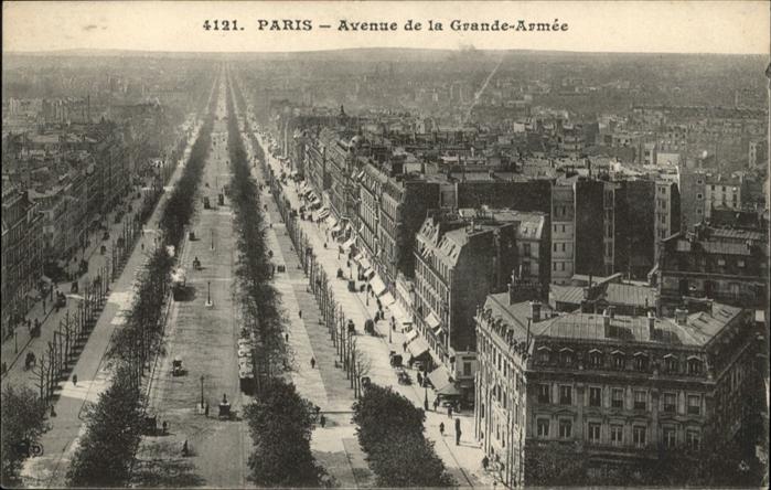 Paris Avenue de la Grande-Armee