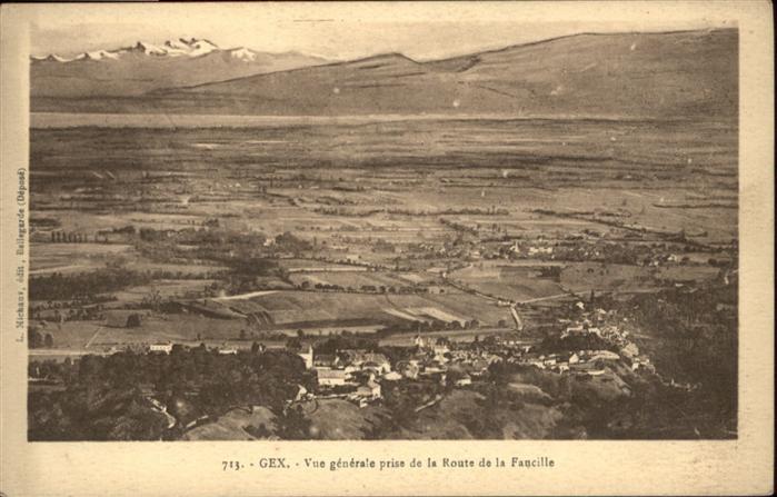 Gex Route de la Fancille