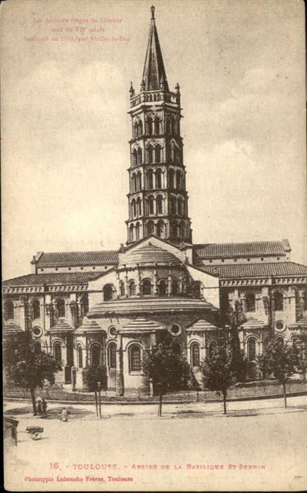 Toulouse Haute-Garonne Abside de la Basilique St-Sernin