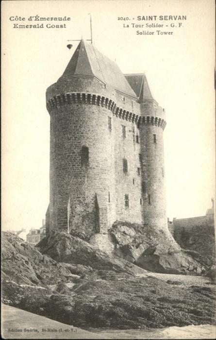 Saint-Malo 35 La Tour Solidor Cote d_Emeraude