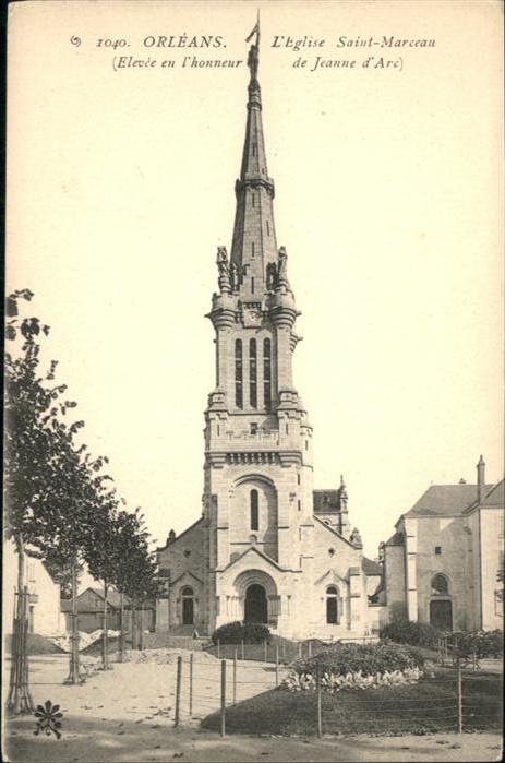 Orleans Loiret L'Eglise Saint-Marceau