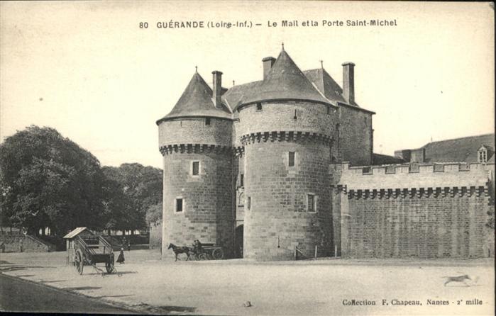 Guerande Le Mall et la Porte Saint-Michel