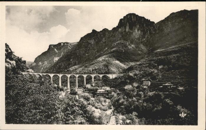 Gorges Loup Alpes-Maritimes Le Viaduc