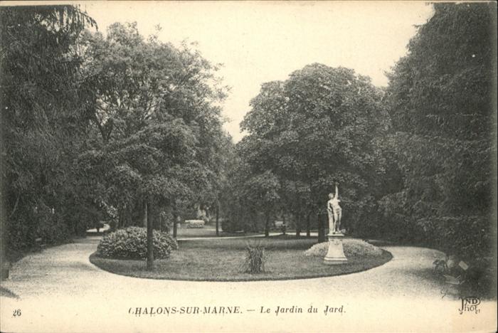Chalons-en-Champagne Marne Le Jardin du Jard