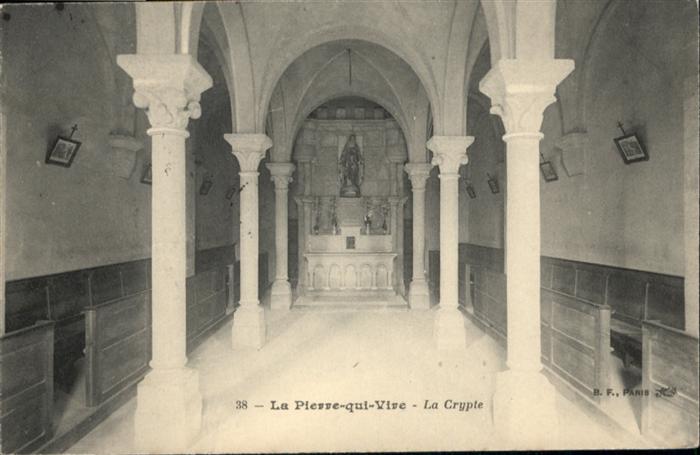 La Pierre-qui-Vire La Crypte