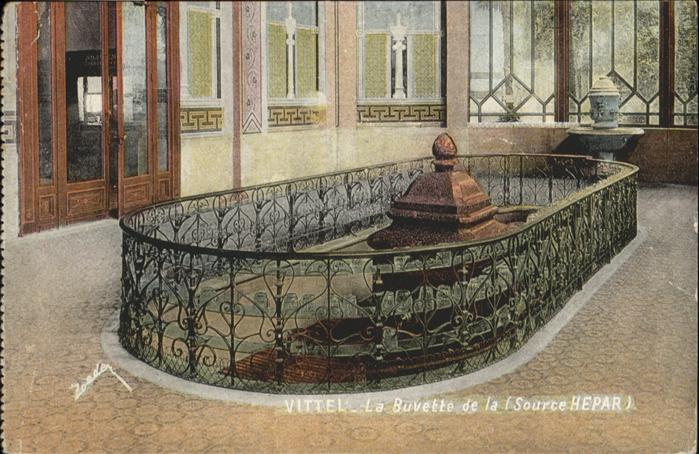 Vittel La Buvette de la Source Hepar