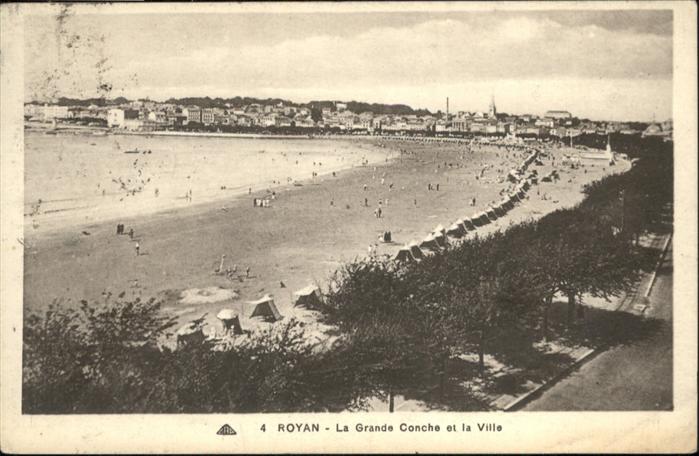 Royan 17 La Grande Conche et la Ville
