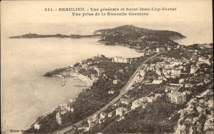 Beaulieu-sur-Mer 06 Vue generale Saint-Jean-Cap-Ferrat