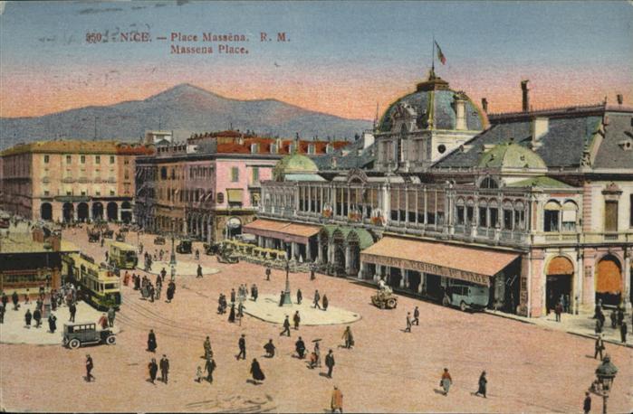 Nice Alpes Maritimes Place Massena