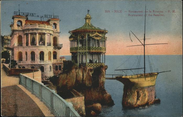 Nice Alpes Maritimes Restaurant de la Reserve