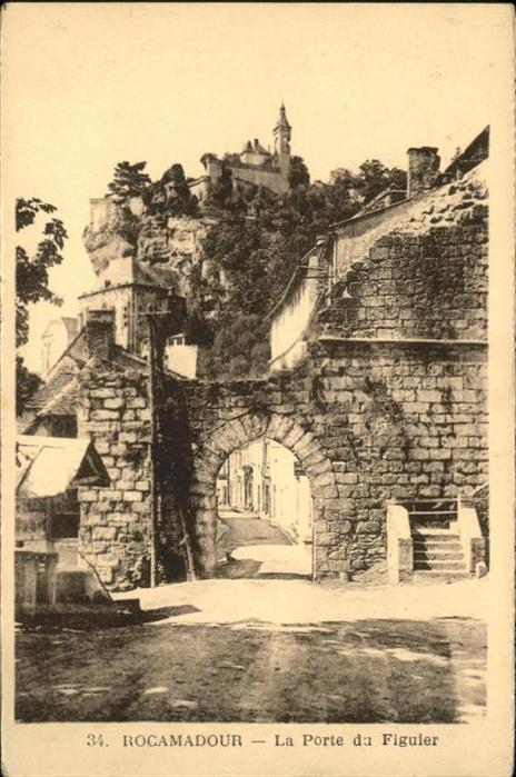Rocamadour La Porte du Figuier