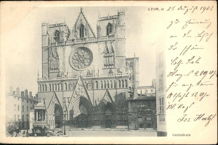 Lyon France Cathedrale