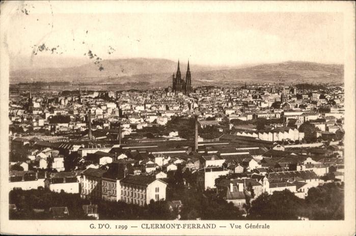 Clermont-Ferrand Vue Generale